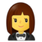 Woman in Tuxedo emoji on Samsung